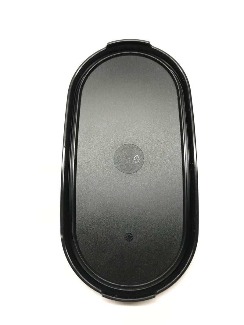 Tupperware Modular Mates OVAL Replacement Seal / Lid ONLY - BLACK - Image 2